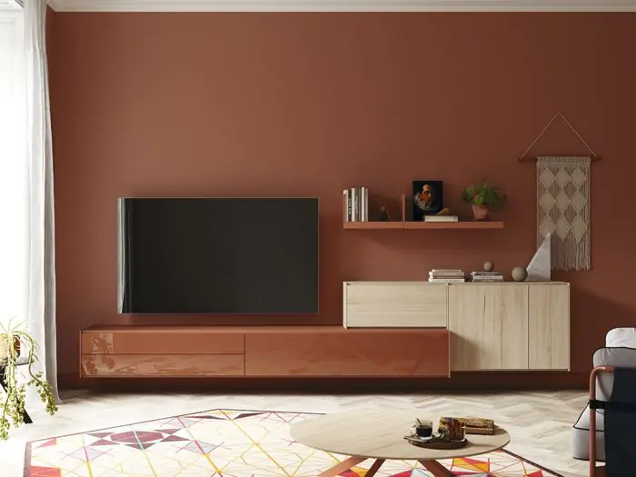 Composición Salón Suspendida Cristal Lacado Laminado, 337'4 Cm