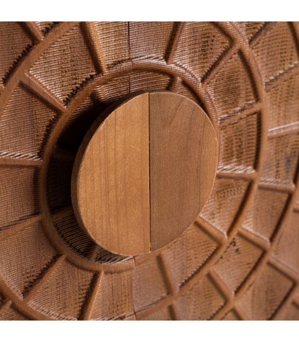 Aparador Geométrico Kohlen Madera Abeto Hierro