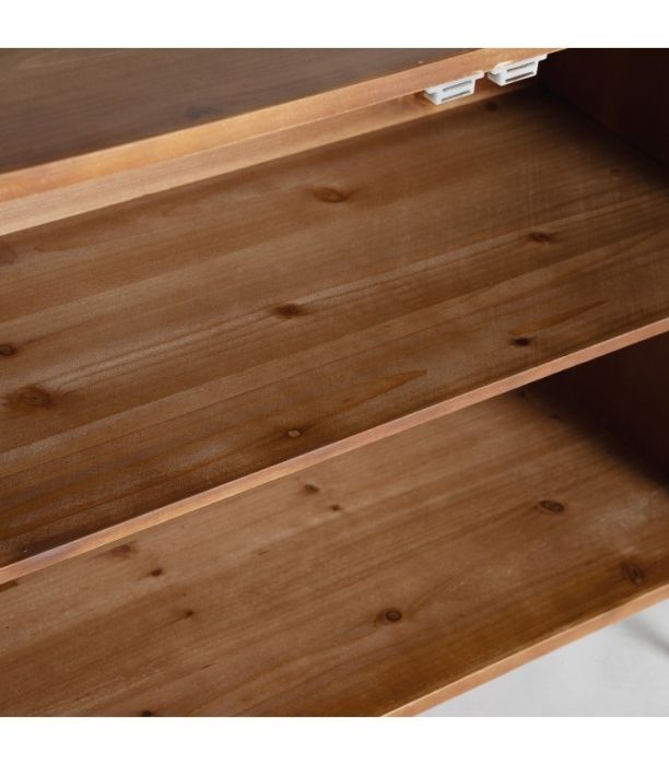 Aparador Geométrico Kohlen Madera Abeto Hierro