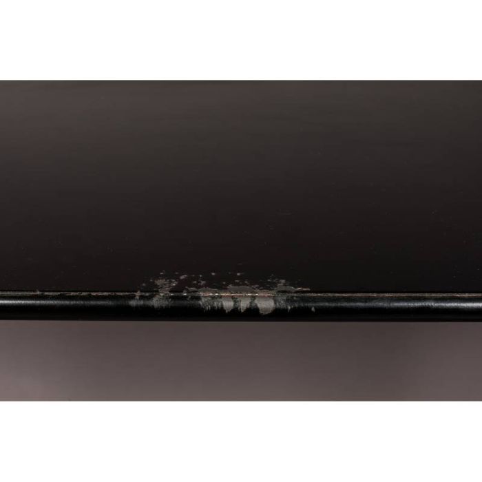 Mesa Alta Estilo Industrial Hierro Negro, 104 Cm
