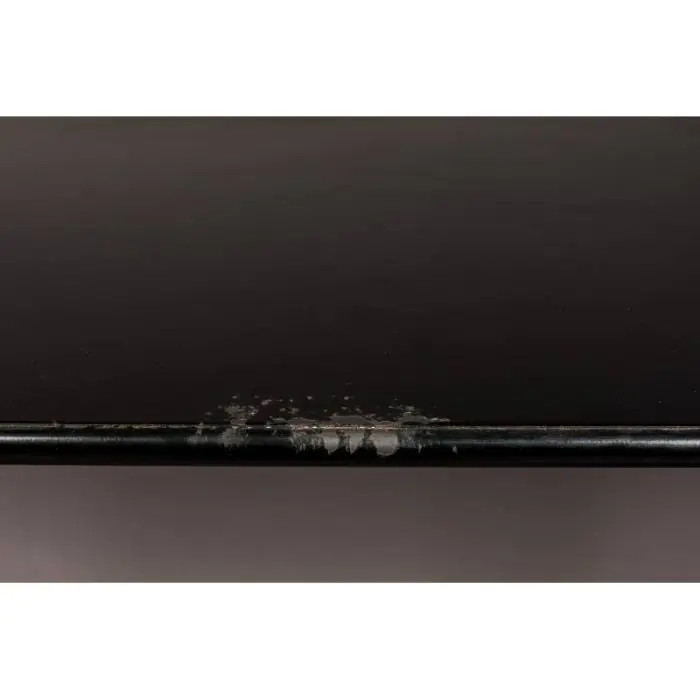 Mesa Alta Estilo Industrial Hierro Negro, 104 Cm