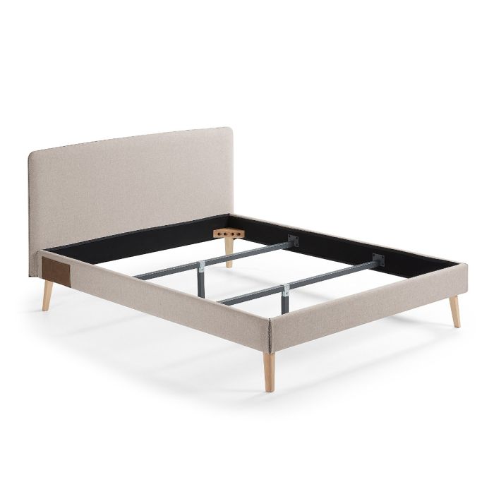 Cama Desenfundable Dyla Tapizado Beige 