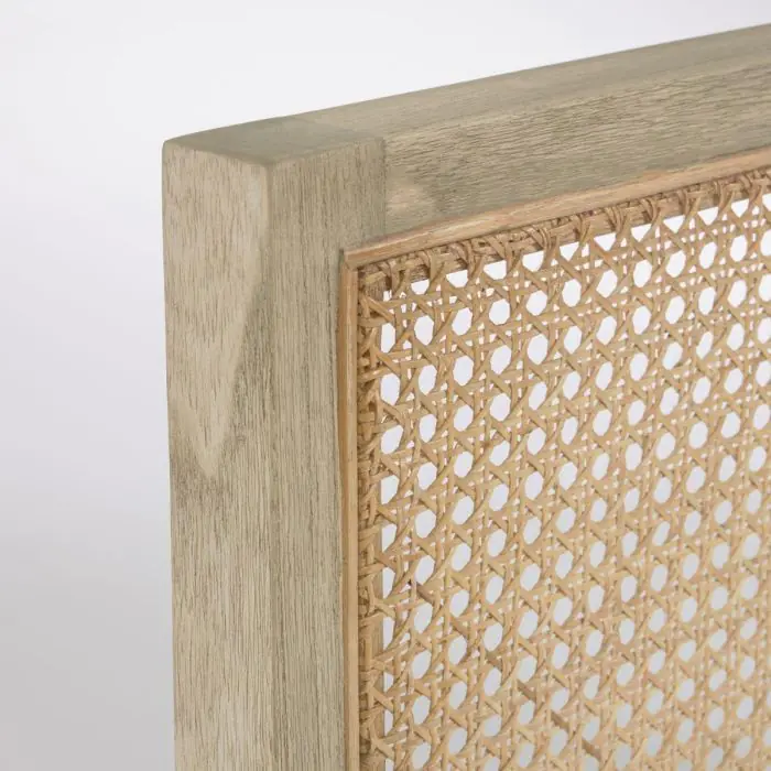 Cabecero Rexit Madera Mindi Ratán, 163 Cm
