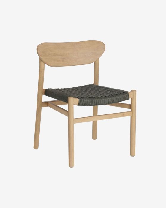 Mesa Comedor Ovalada Polycemento Madera, 200 Cm