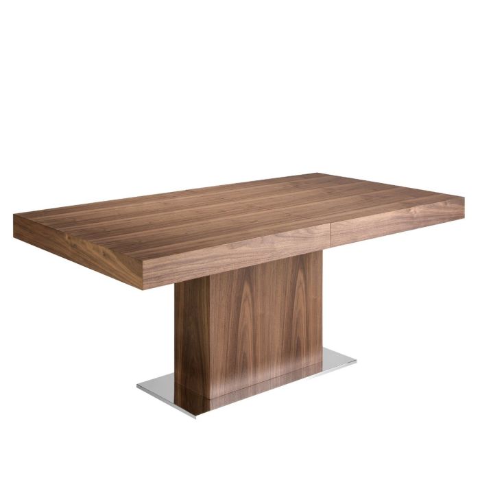 Mesa Rectangular Extensible Nogal, 180/240 Cm