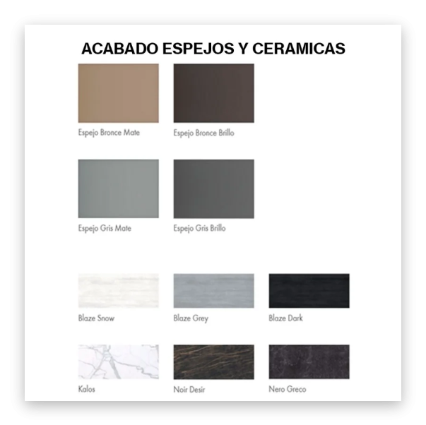 Aparador de Diseño Cristal Lacado Perla Mate Chapa Roble, 184'4 Cm