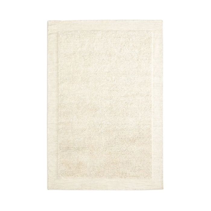 Alfombra lana blanco