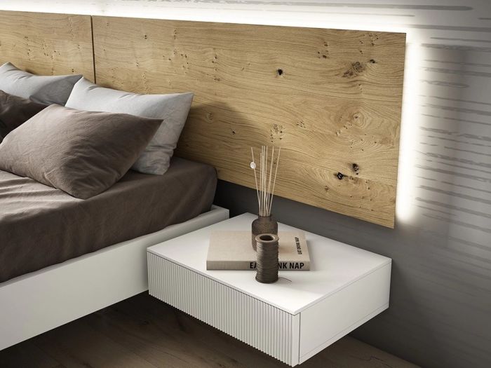 Dormitorio con Cabecero Suspendido, 288 Cm