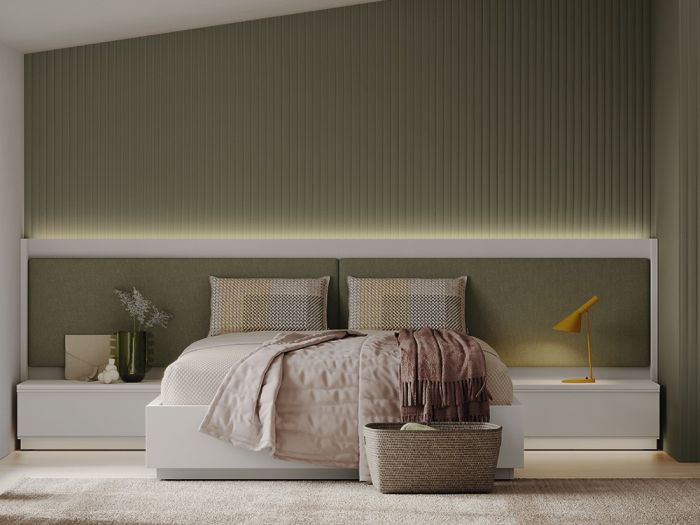 Habitación Essential Limit Tapizado Led 36