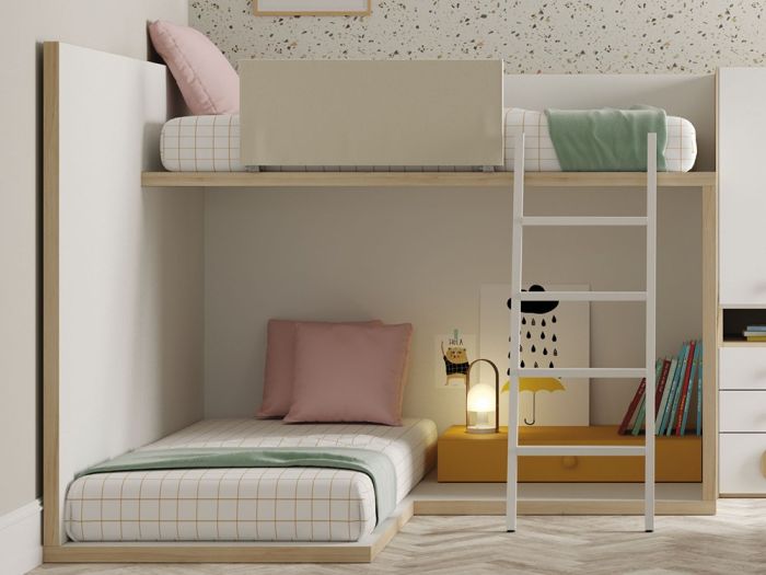 Litera Modular en L Cottage 