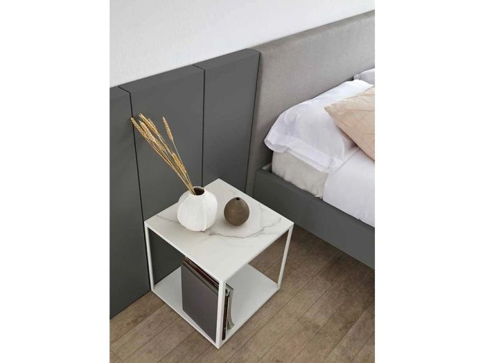 Dormitorio Cabecero Madera Roble Lacado, 332 Cm