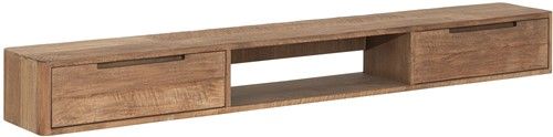 Mueble TV Bliss Colgante 2 Cajones, 200 Cm