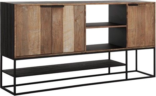 Aparador Listones Cosmo Estilo Industrial-Vintage, 205 Cm
