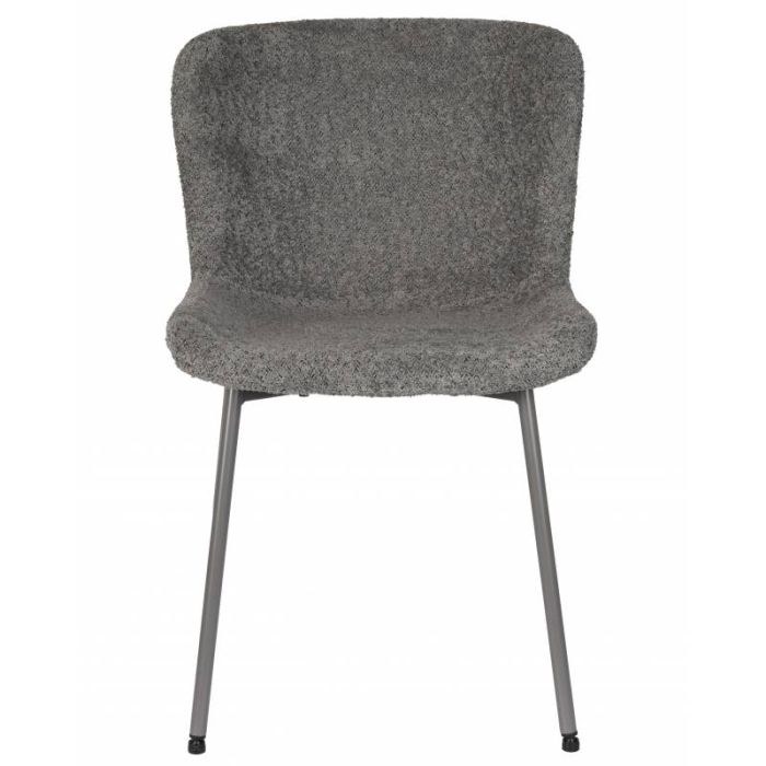 Silla Comedor Tejido Gris, 50 Cm