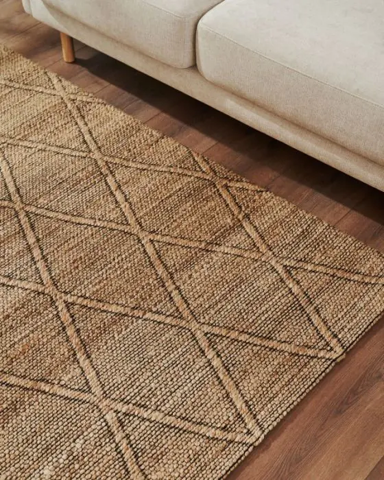 Alfombra Yute Natural, 230 Cm