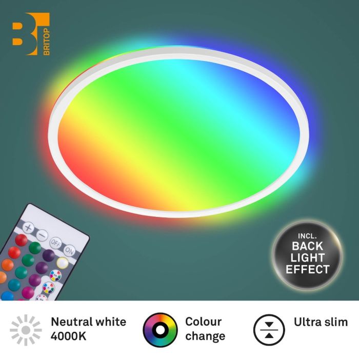 Panel Led Ø 42 CM, 2700 LUMEN, 22 WATT,BLANCO