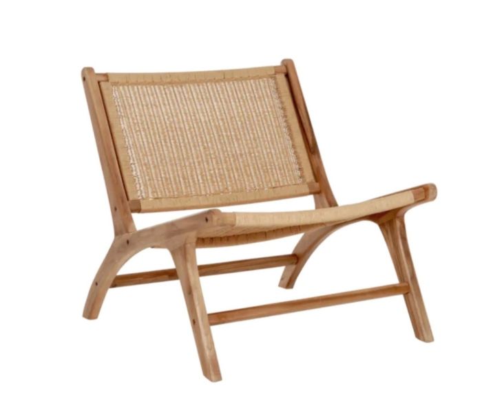 Sillón Lazy Loom Estilo Étnico-Tropical, 69 Cm.