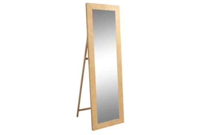 Espejo Vestidor Ratán Espejo Natural, 180 Cm