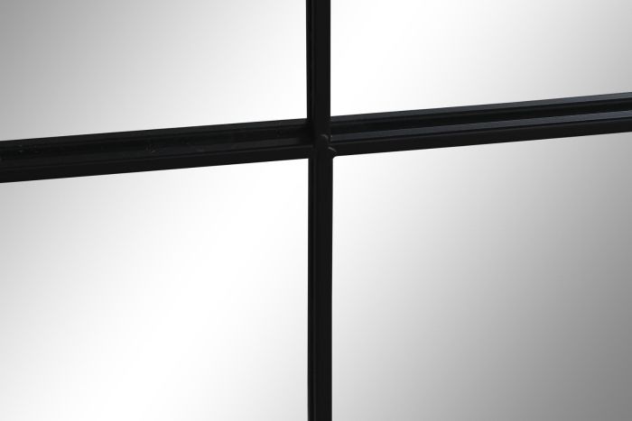 Espejo Ventana Cuadrado Negro