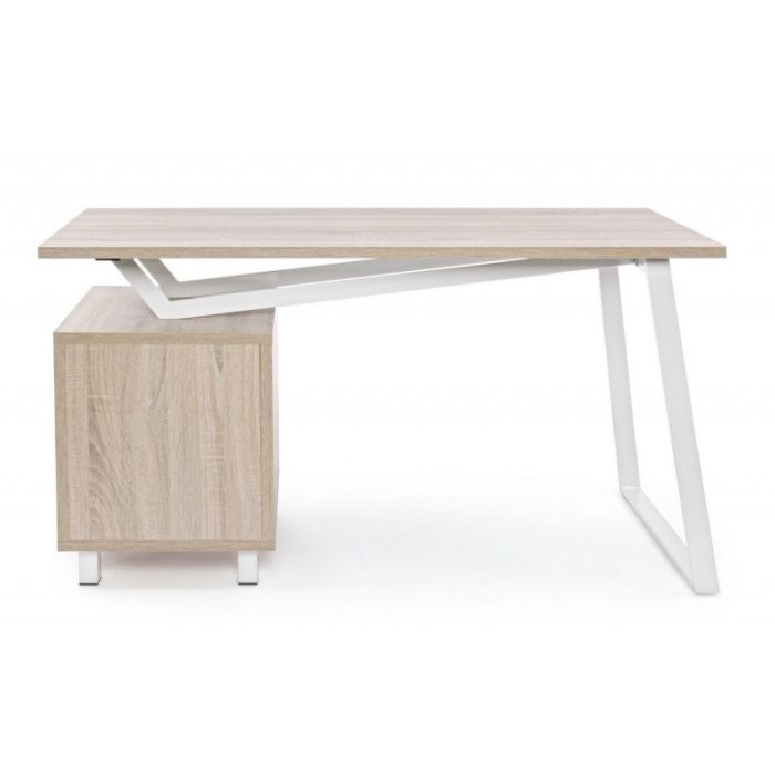 Escritorio Armande con Cajonera Dm Acero, 120 Cm