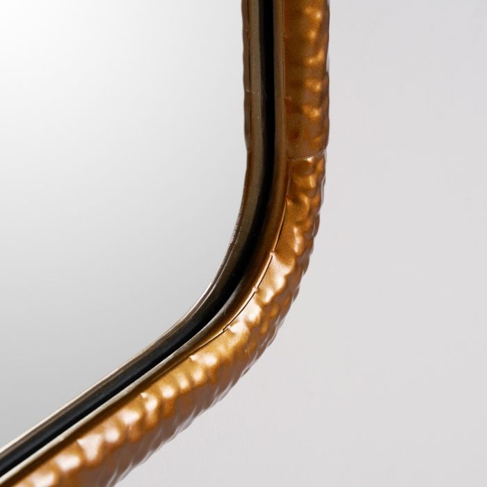 Espejo Teyran Color Dorado, 102 Cm