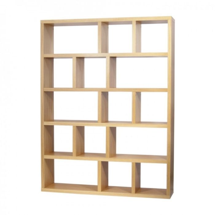 Estantería Estilo Nórdico 5 Estantes Roble natural, 150 cm