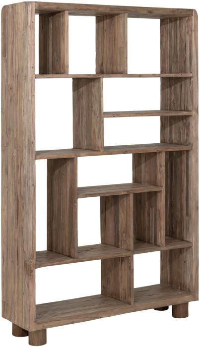 Estantería en madera de teca natural 195 cm