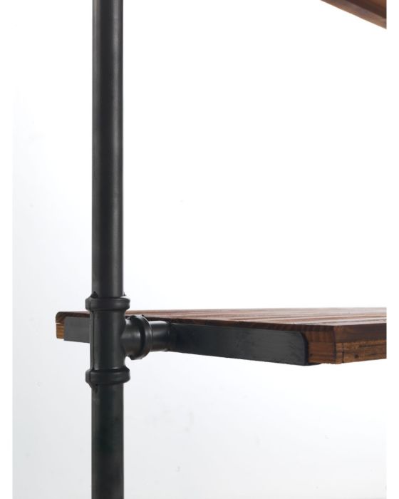 Estantería Hierro Madera Pino, 95 Cm