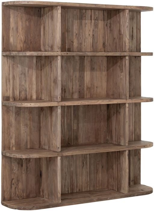 Estantería en madera de teca natural 140 cm