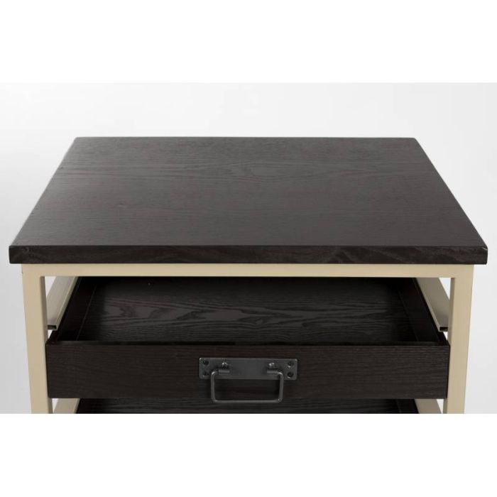 Estantería Cajones Botan S Color Negro, 120 Cm