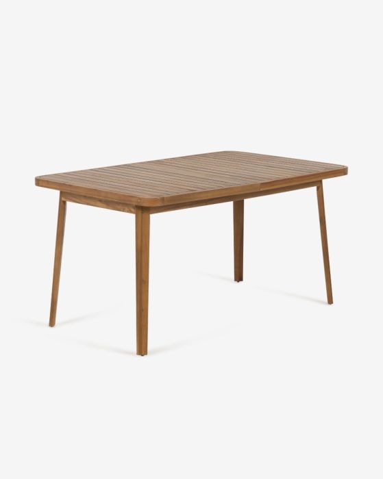 Mesa Extensible de Exterior Vilma Madera Natural