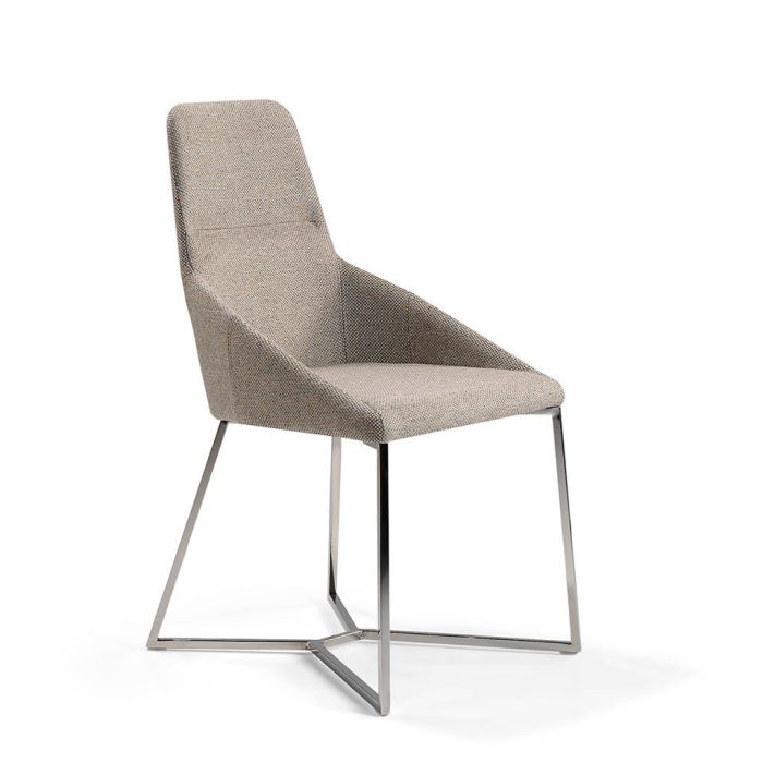 Silla Diseño Italiano Beige