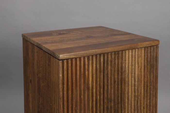 J/2 Macetero Madera Mango Marrón, 35 Cm