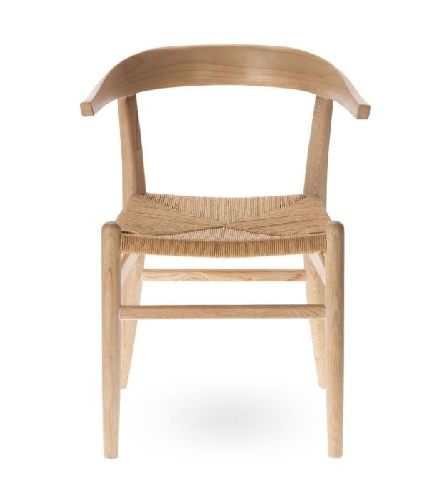 Silla Cuerda Madera Fresno Natural, 63 Cm