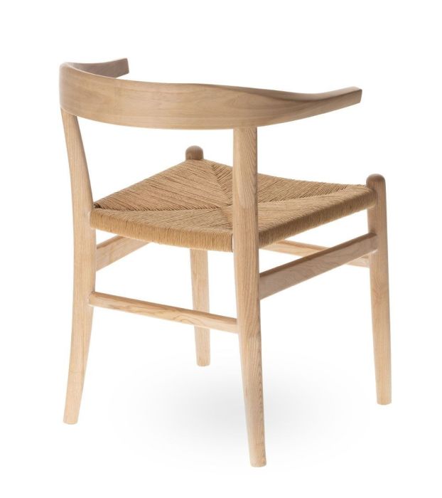 Silla Cuerda Madera Fresno Natural, 63 Cm