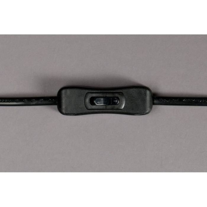 Lámpara de Pie Hierro Negro Dorado, 91 Cm