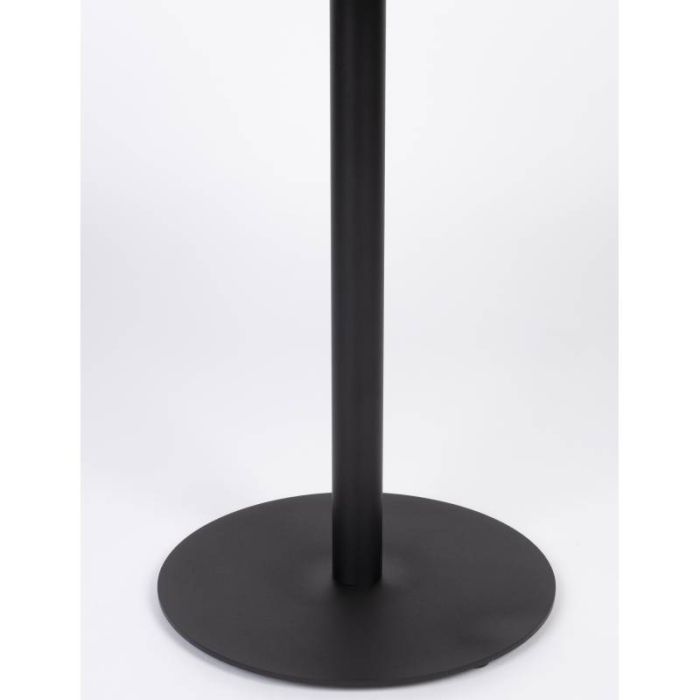 Mesa Auxiliar Redonda Roble Hierro, 40 Cm