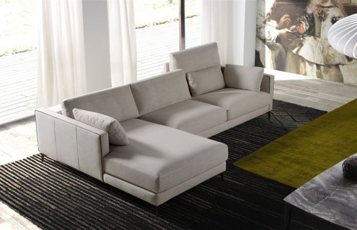 Sofá 3 Plazas Gris Hermes 272 CM