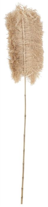 Hoja decorativa de sisal y caña 175 cm