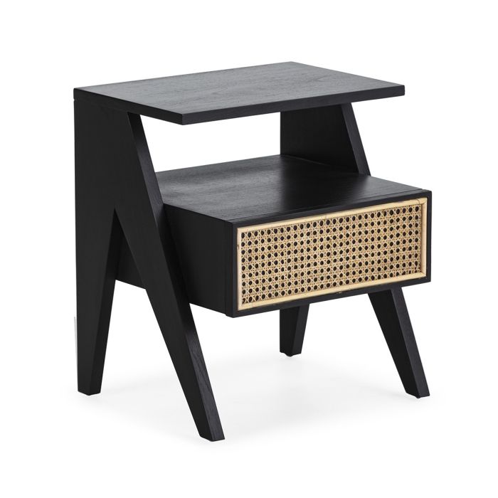 Mesita de Noche Estilo Nórdico-Moderno, 49 Cm