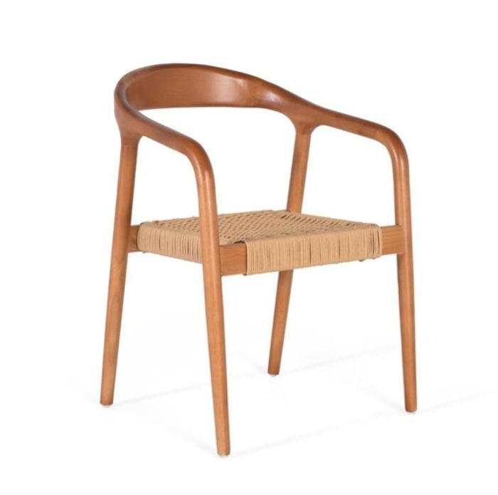 Silla tropical tonos marrón