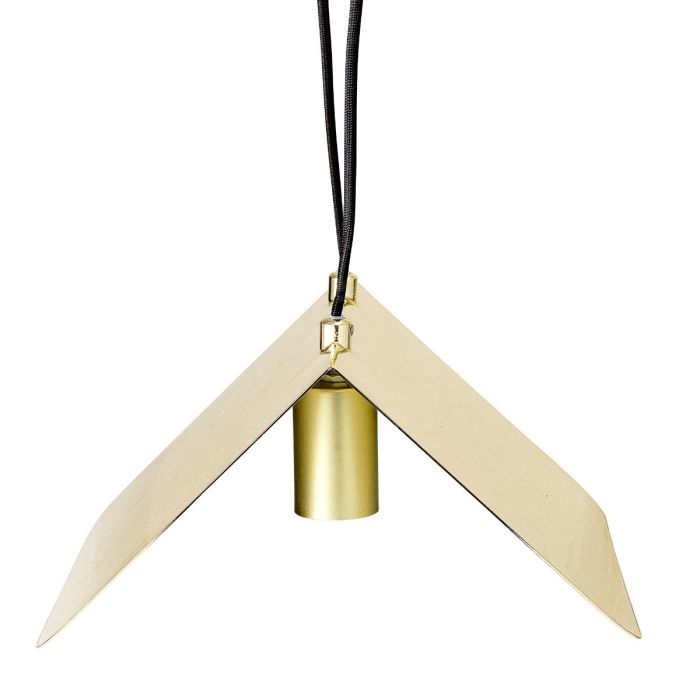 Lámpara de Suspensión De Diseño Escandinavo, Metal Oro