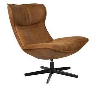 Sillón Giratorio John Color Cognac 