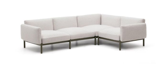 Sofá Modular Rinconero Sorells 5 plazas Beige