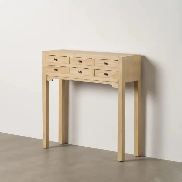 Consola Natural Madera, 85 Cm