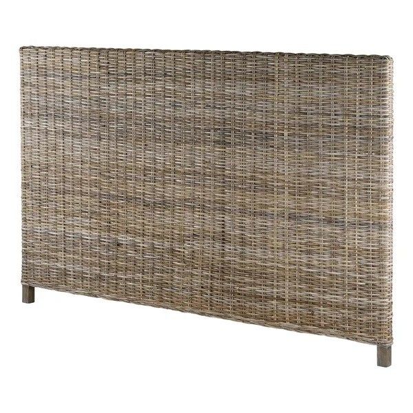 Cabecero Kubu Étnico Natural Oscuro, 175 Cm