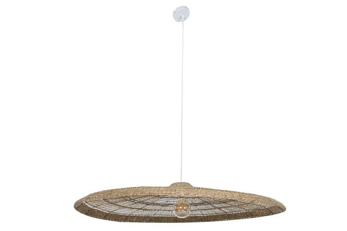 Lámpara Techo Hierba Marina Metal, 110 Cm