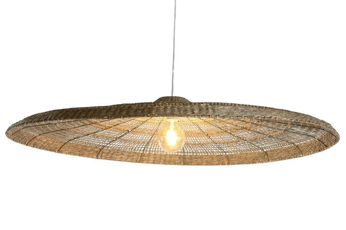 Lámpara Techo Hierba Marina Metal, 110 Cm