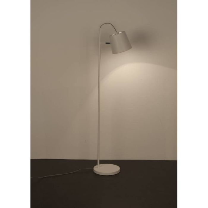 Lámpara de Pie Blanca Hierro, 150 Cm