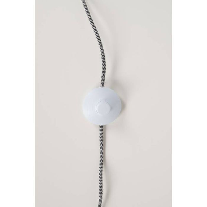 Lámpara de Pie Blanca Hierro, 150 Cm